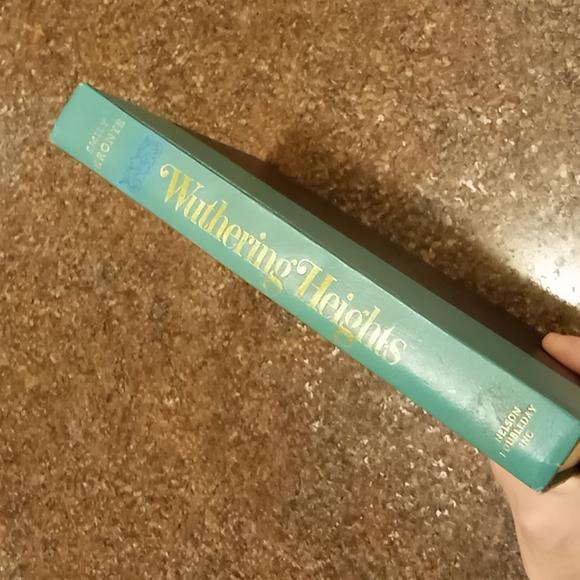 Antique Vintage Emily Bronte "Wuthering Heights" Hardcover Book - Picture 2 of 5